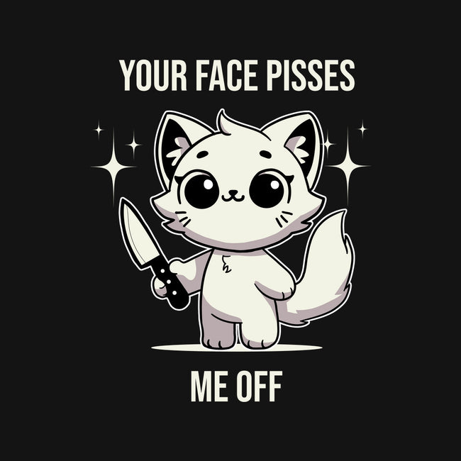 Your Face Pisses Me Off-None-Drawstring-Bag-MaxoArt