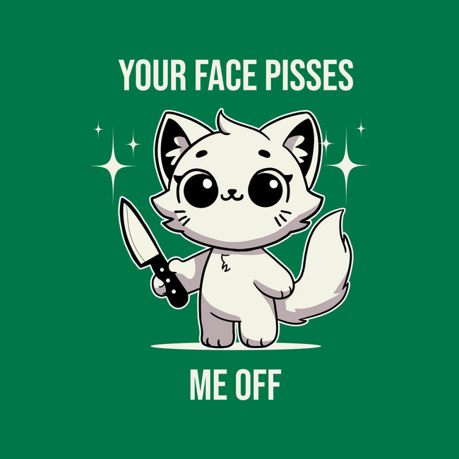 Your Face Pisses Me Off-None-Drawstring-Bag-MaxoArt