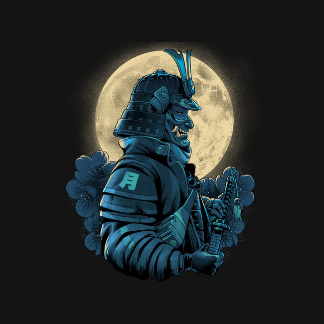 Moonlight Samurai-None-Drawstring-Bag-Bruno Mota