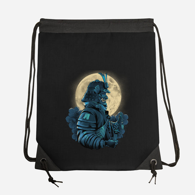 Moonlight Samurai-None-Drawstring-Bag-Bruno Mota