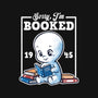 Booked Friendly Ghost-None-Stretched-Canvas-NemiMakeit