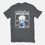 Booked Friendly Ghost-Unisex-Basic-Tee-NemiMakeit
