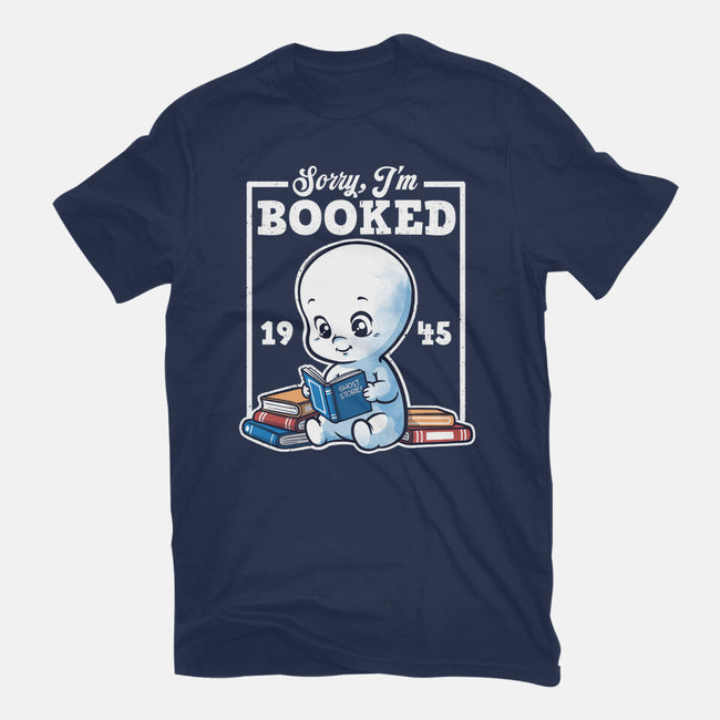 Booked Friendly Ghost-Mens-Basic-Tee-NemiMakeit
