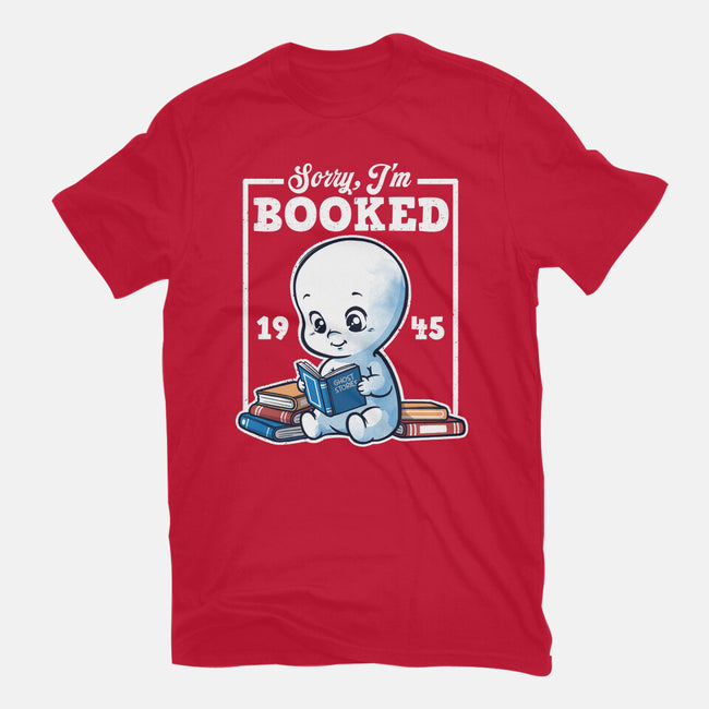 Booked Friendly Ghost-Womens-Basic-Tee-NemiMakeit