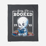 Booked Friendly Ghost-None-Fleece-Blanket-NemiMakeit