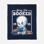 Booked Friendly Ghost-None-Fleece-Blanket-NemiMakeit