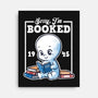 Booked Friendly Ghost-None-Stretched-Canvas-NemiMakeit