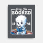 Booked Friendly Ghost-None-Stretched-Canvas-NemiMakeit
