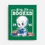 Booked Friendly Ghost-None-Stretched-Canvas-NemiMakeit