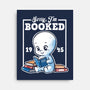 Booked Friendly Ghost-None-Stretched-Canvas-NemiMakeit