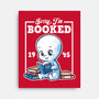 Booked Friendly Ghost-None-Stretched-Canvas-NemiMakeit