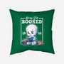 Booked Friendly Ghost-None-Removable Cover w Insert-Throw Pillow-NemiMakeit
