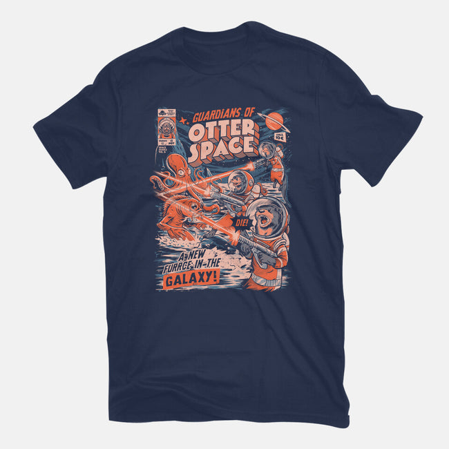 Guardians Of Otter Space-Mens-Heavyweight-Tee-eduely