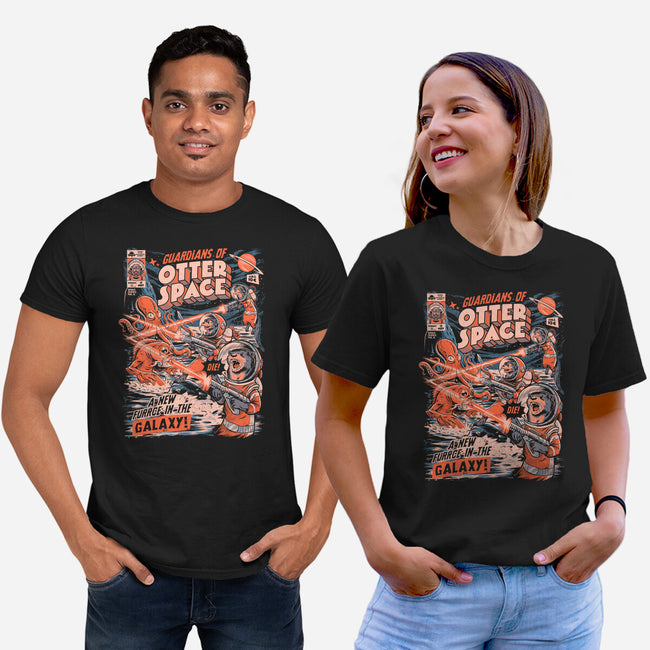 Guardians Of Otter Space-Unisex-Basic-Tee-eduely