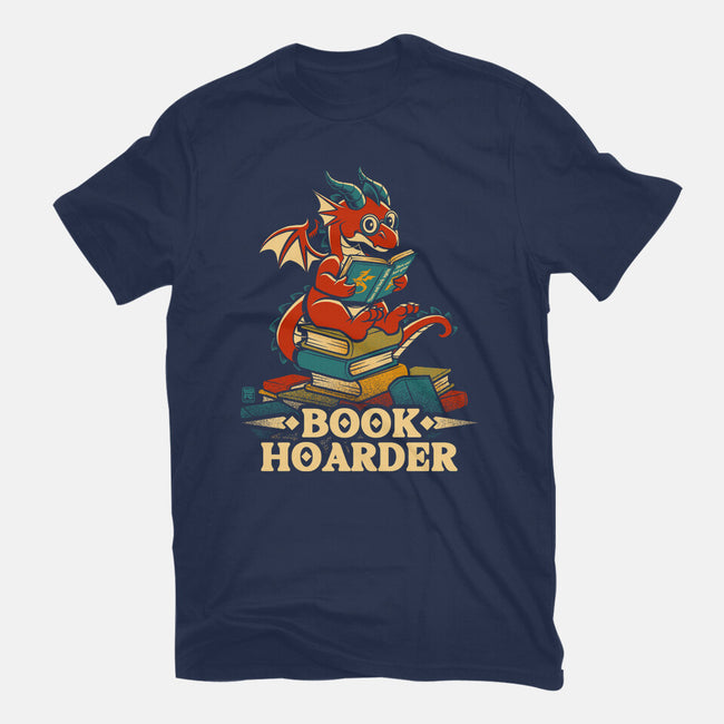 Book Hoarder Dragon-Mens-Heavyweight-Tee-worlddominationforcats