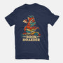 Book Hoarder Dragon-Mens-Heavyweight-Tee-worlddominationforcats