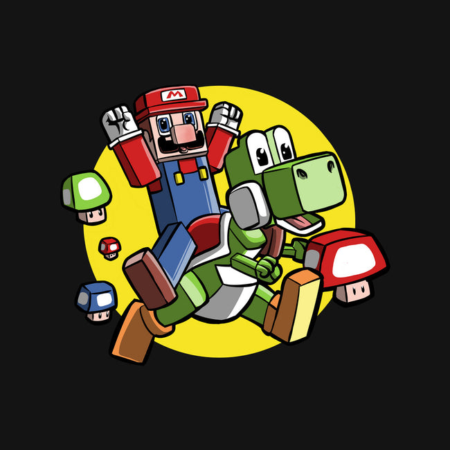 Dino Jockey-Mens-Heavyweight-Tee-zascanauta
