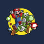 Dino Jockey-Mens-Heavyweight-Tee-zascanauta