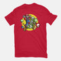 Dino Jockey-Mens-Heavyweight-Tee-zascanauta