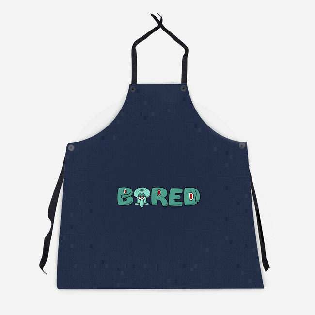 Bored Squid-Unisex-Kitchen-Apron-krisren28