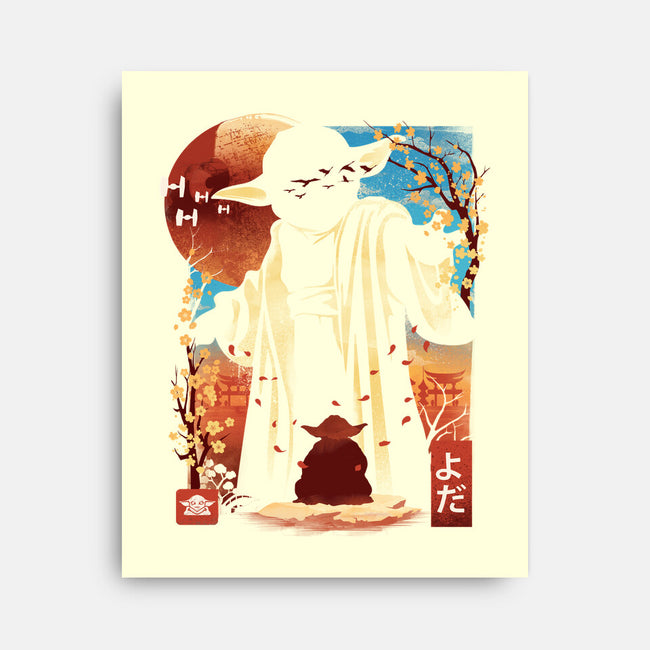 Legendary Jedi Master-None-Stretched-Canvas-dandingeroz