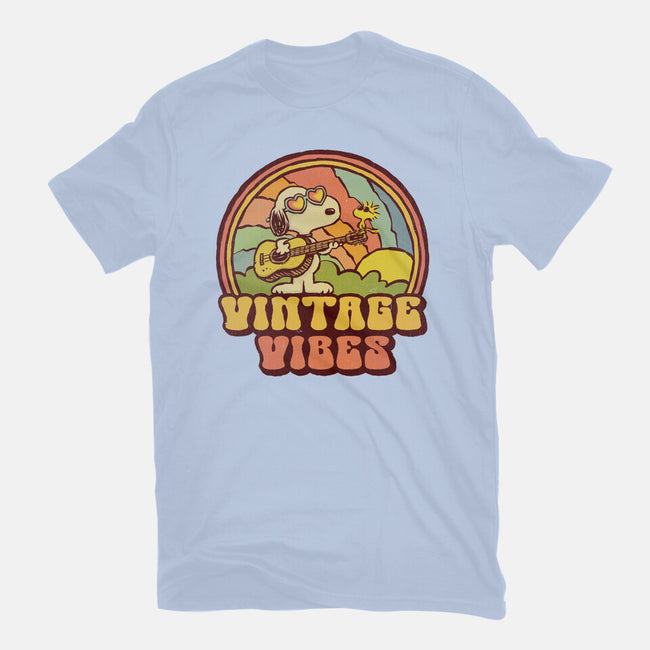 Vintage Beagle-Mens-Basic-Tee-kg07