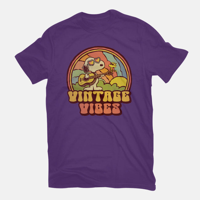 Vintage Beagle-Mens-Basic-Tee-kg07
