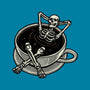 Coffee And Chill Vibes-None-Stretched-Canvas-momma_gorilla