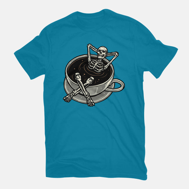 Coffee And Chill Vibes-Mens-Basic-Tee-momma_gorilla