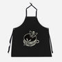 Coffee And Chill Vibes-Unisex-Kitchen-Apron-momma_gorilla