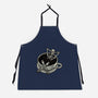Coffee And Chill Vibes-Unisex-Kitchen-Apron-momma_gorilla