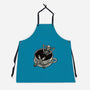 Coffee And Chill Vibes-Unisex-Kitchen-Apron-momma_gorilla