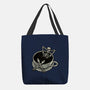 Coffee And Chill Vibes-None-Basic Tote-Bag-momma_gorilla