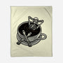 Coffee And Chill Vibes-None-Fleece-Blanket-momma_gorilla