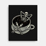 Coffee And Chill Vibes-None-Stretched-Canvas-momma_gorilla