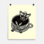Coffee And Chill Vibes-None-Matte-Poster-momma_gorilla