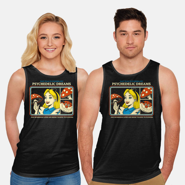 Psychedelic Dreams-Unisex-Basic-Tank-Eoli Studio