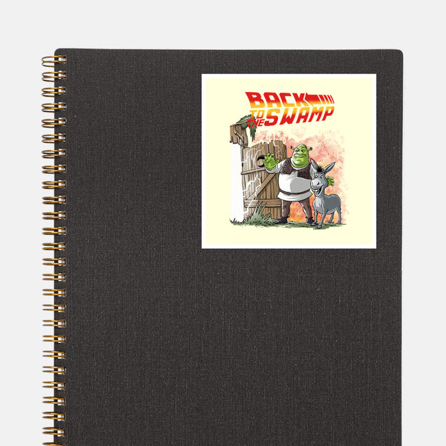 Back To The Swamp-None-Glossy-Sticker-zascanauta