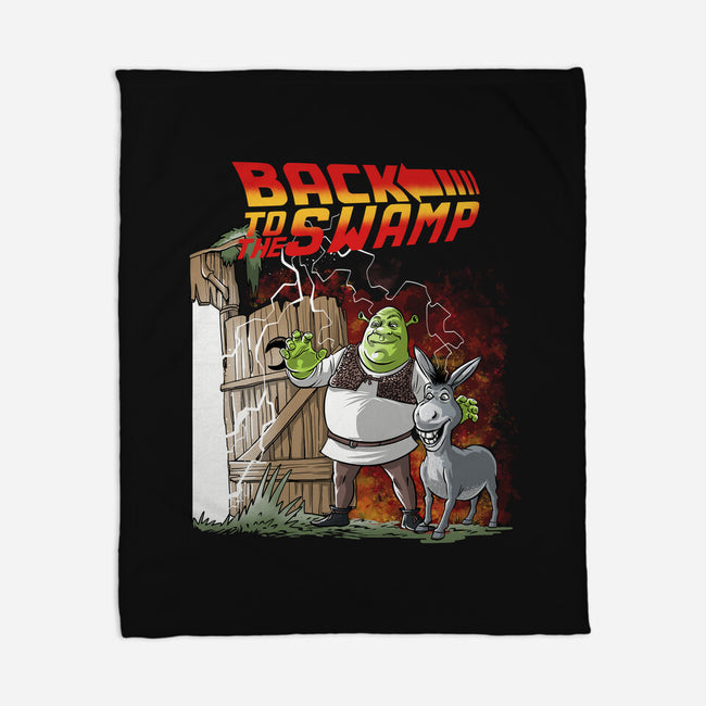 Back To The Swamp-None-Fleece-Blanket-zascanauta