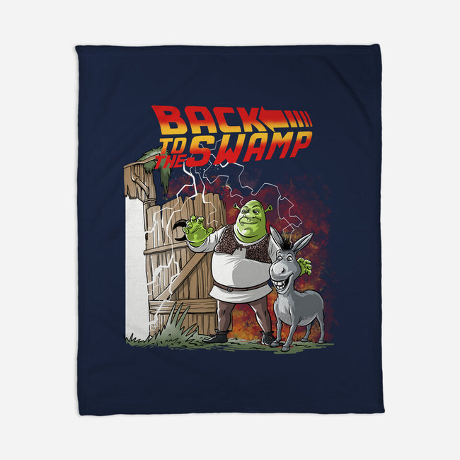 Back To The Swamp-None-Fleece-Blanket-zascanauta