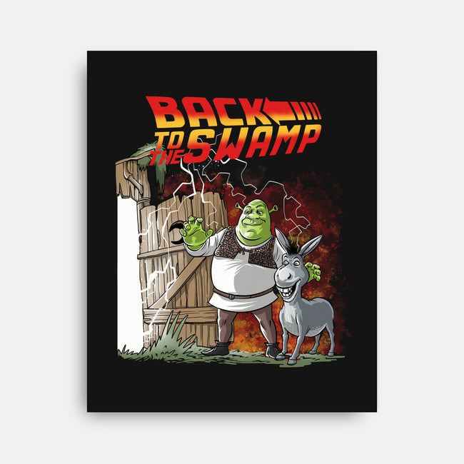 Back To The Swamp-None-Stretched-Canvas-zascanauta