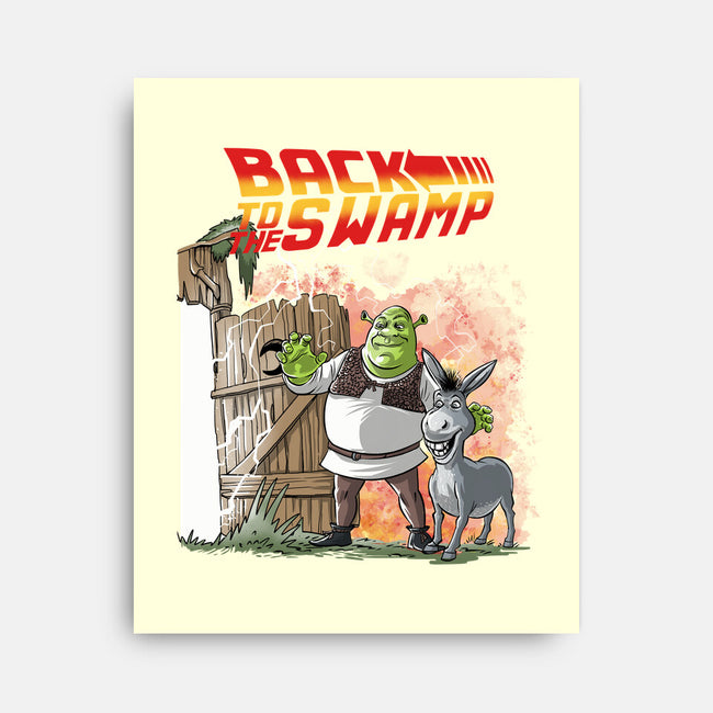 Back To The Swamp-None-Stretched-Canvas-zascanauta