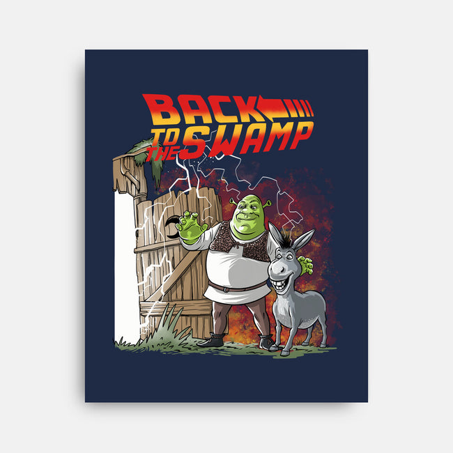Back To The Swamp-None-Stretched-Canvas-zascanauta