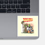 Back To The Swamp-None-Glossy-Sticker-zascanauta