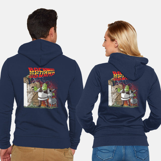 Back To The Swamp-Unisex-Zip-Up-Sweatshirt-zascanauta