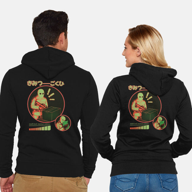 Cuteness Has Breached Security-Unisex-Zip-Up-Sweatshirt-Diego Gurgell