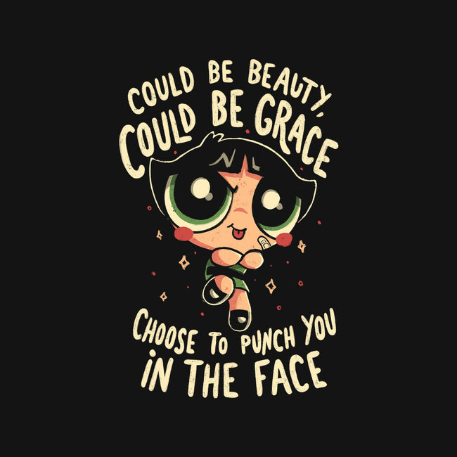 Choose To Punch You In The Face-Womens-Basic-Tee-Arigatees