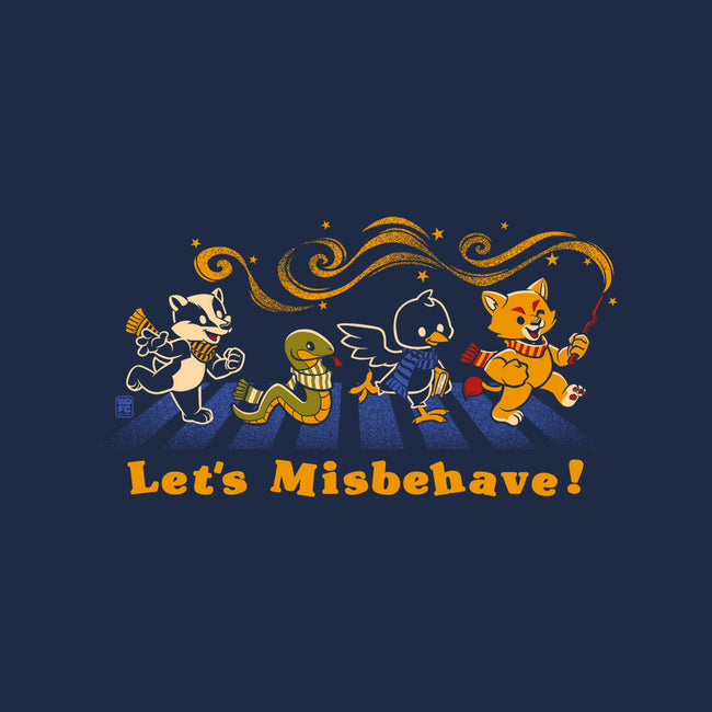 Let's Misbehave Magic Animals-Mens-Basic-Tee-worlddominationforcats