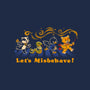 Let's Misbehave Magic Animals-Mens-Basic-Tee-worlddominationforcats