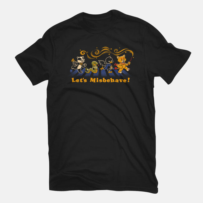Let's Misbehave Magic Animals-Youth-Basic-Tee-worlddominationforcats